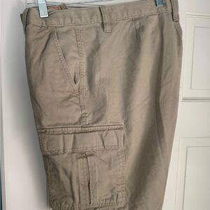 Eddie Bauer Men's Khaki Cargo Shorts